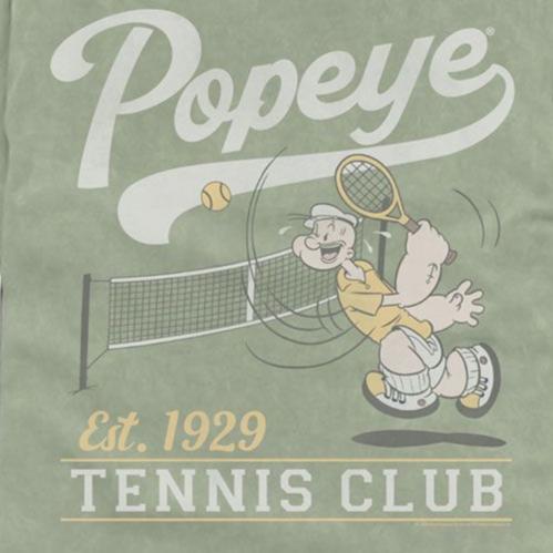 Popeye Tennis Club Est 1929 Comfort Colors T-Shirt | Blue Culture Tees