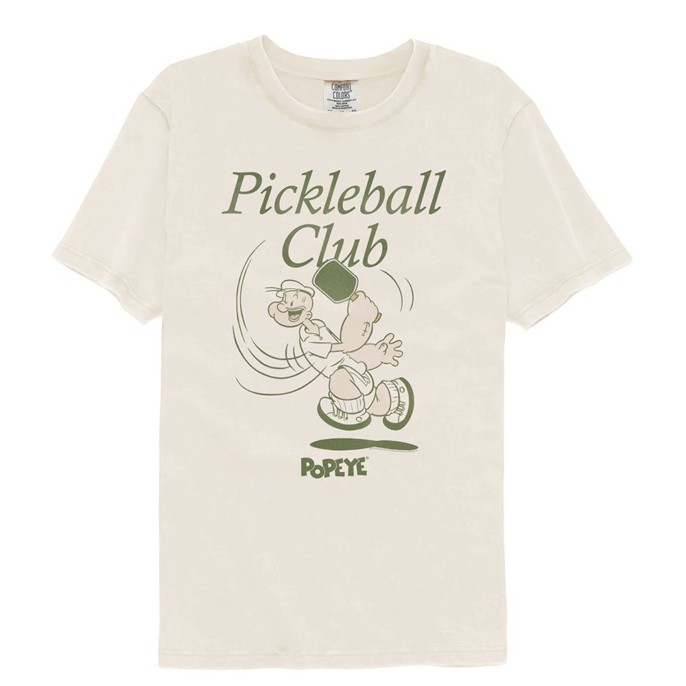 Popeye Pickleball Club Comfort Colors T-Shirt | Blue Culture Tees