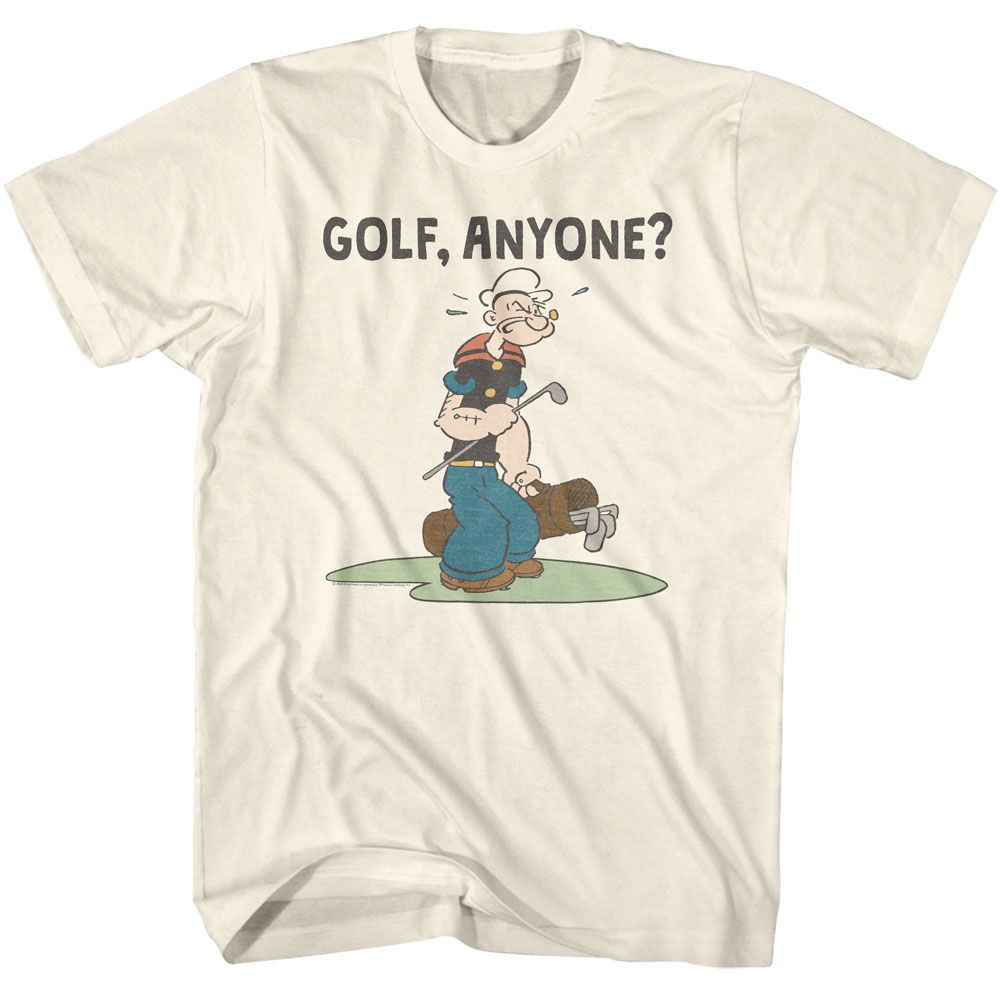 Popeye Golf Anyone T-Shirt | Blue Culture Tees