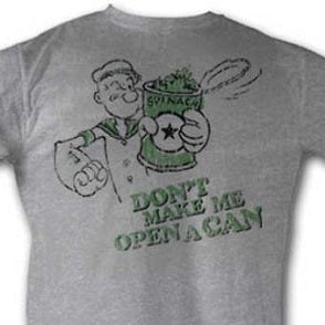 Popeye Open a Can Lightweight T-Shirt