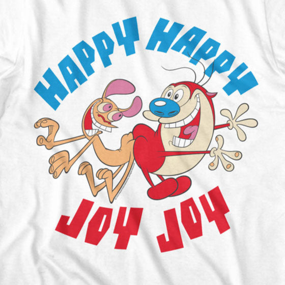 Ren And Stimpy Happy Happy Joy Joy T-Shirt