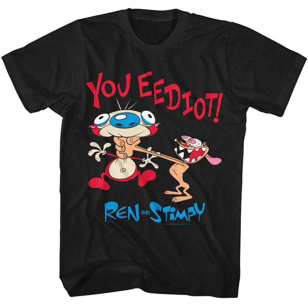Ren And Stimpy You EEdiot T-Shirt