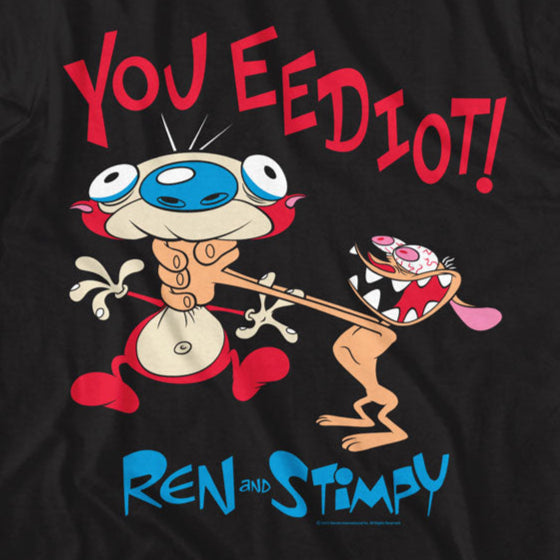 Ren And Stimpy You EEdiot T-Shirt