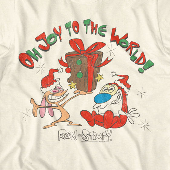 Ren And Stimpy Joy to the World T-Shirt
