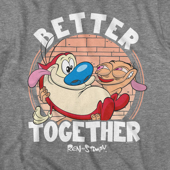 Ren And Stimpy Better Together T-Shirt
