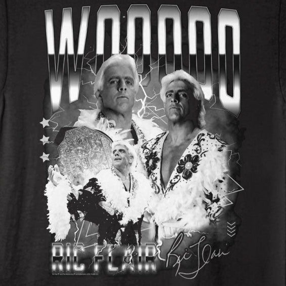 Ric Flair B W Woo Collage T-Shirt