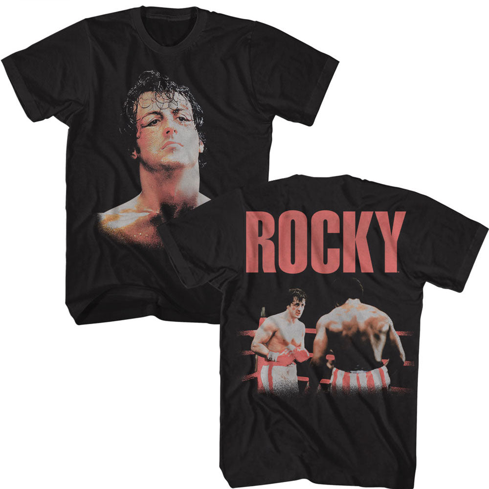 Rocky Balboa Head F B T-Shirt