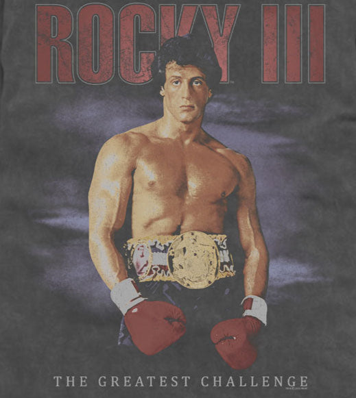 Rocky Faded Background Comfort Colors T-Shirt