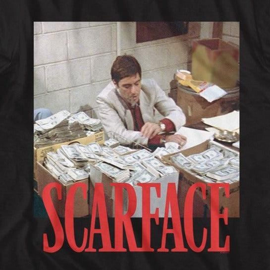 Scarface Money Stack T-Shirt