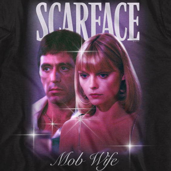 Scarface Mob Wife T-Shirt