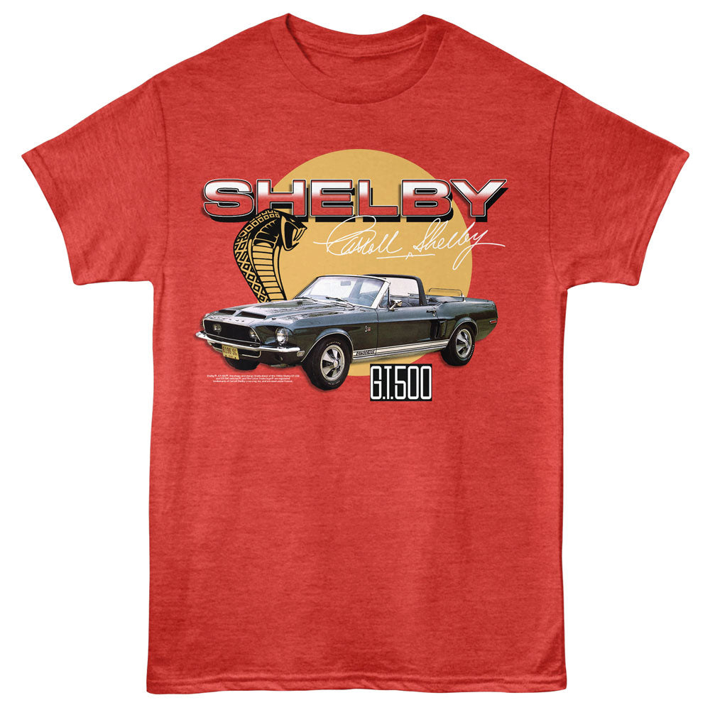 Carroll Shelby Vintage Car and Snake T-Shirt