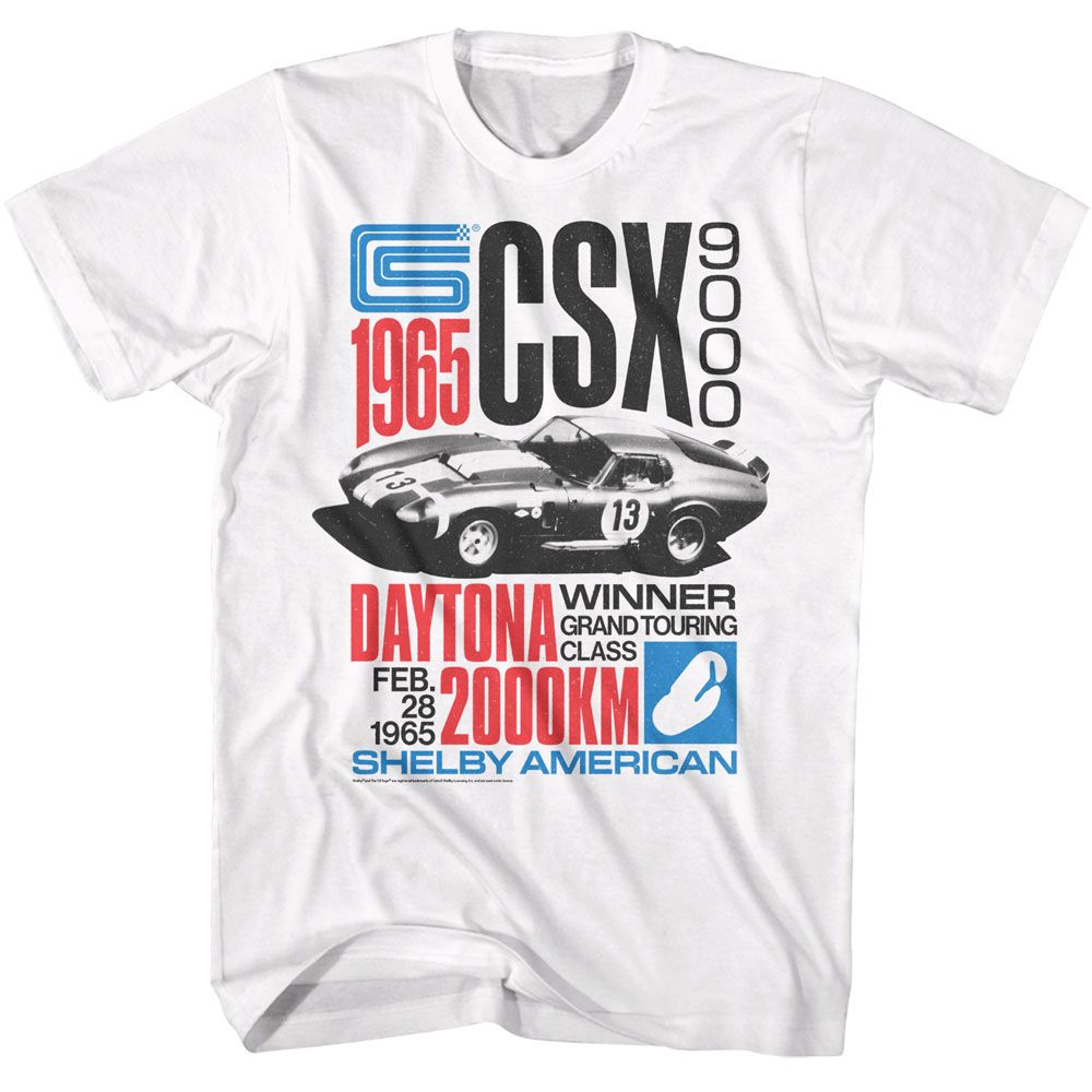 Carroll Shelby GT 40 Daytona 2000km T-Shirt | Blue Culture Tees