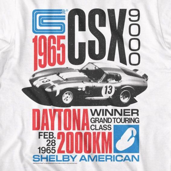 Carroll Shelby GT 40 Daytona 2000km T-Shirt | Blue Culture Tees