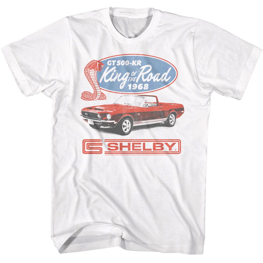 Carroll Shelby GT 500 KR King T-Shirt | Blue Culture Tees