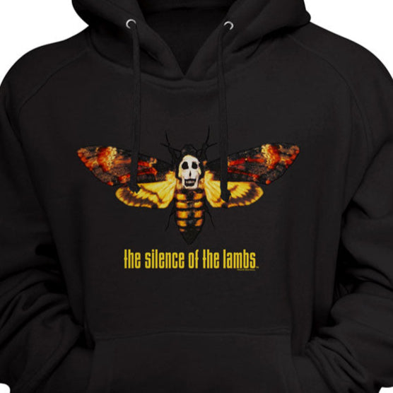 Silence of the Lambs Moth Pullover Hoodie | Blue Culture Tees