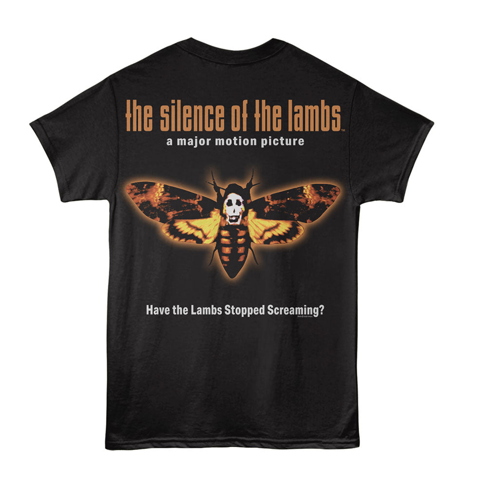 Silence Of The Lambs Hannibal Face Moth F B T-Shirt
