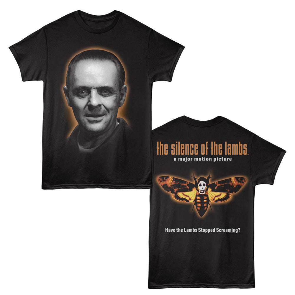 Silence Of The Lambs Hannibal Face Moth F B T-Shirt