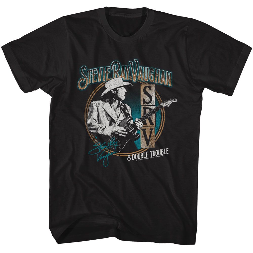 Stevie Ray Vaughan And Double Trouble T-Shirt | Blue Culture Tees