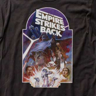 Star Wars Empire Strikes Back Cartouche T-Shirt