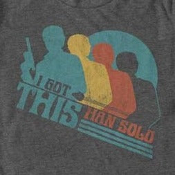 Star Wars Han Solo Retro I Got This Tee - Blue Culture Tees