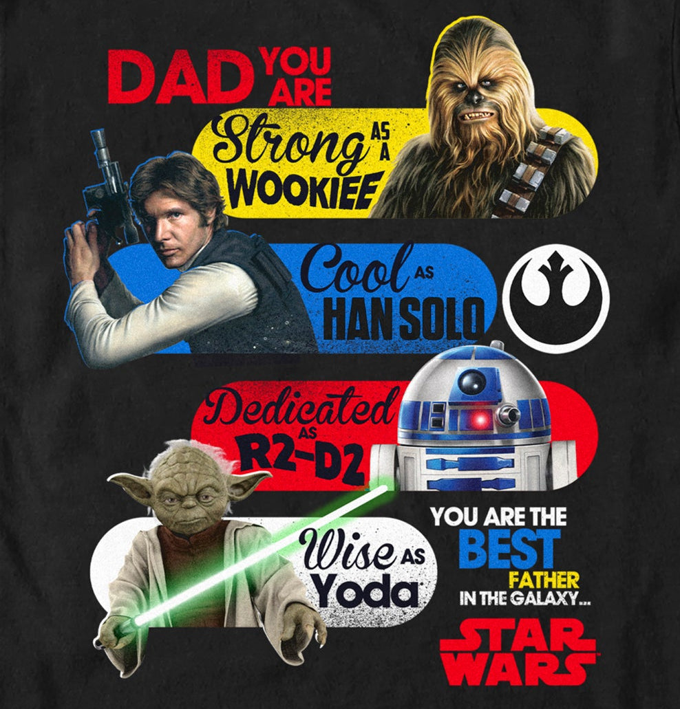 Men's Star Wars Galaxy Dad T-Shirt