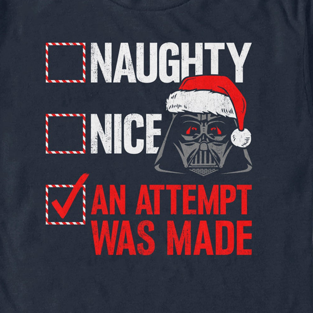 Men's Star Wars Attempt Was Made T-Shirt