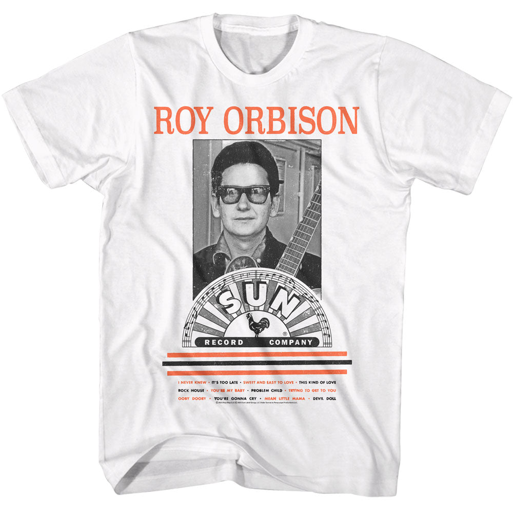 Sun Records Roy Orbison Photo and Singles T-Shirt