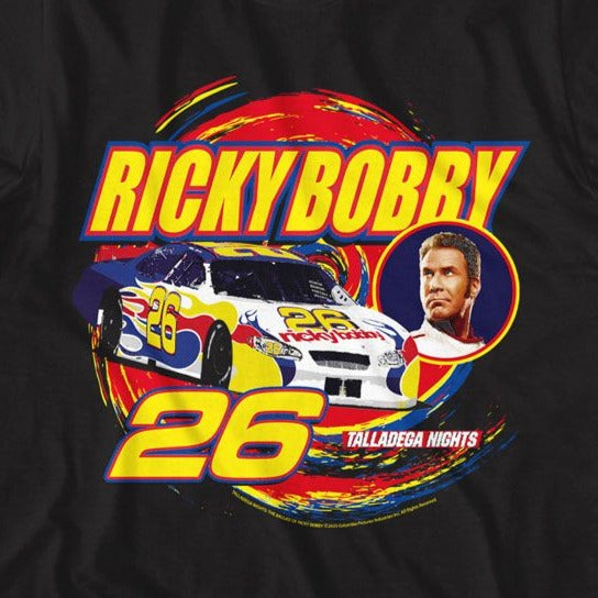 Talladega Nights Ricky Bobby Swirl T-Shirt