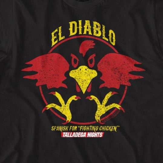 Talladega Nights El Diablo Chicken T-Shirt