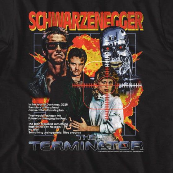 Terminator Dynamic Collage T-Shirt | Blue Culture Tees