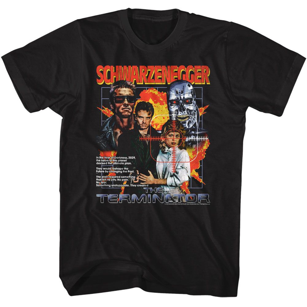 Terminator Dynamic Collage T-Shirt | Blue Culture Tees