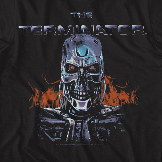 Terminator Flames T-Shirt