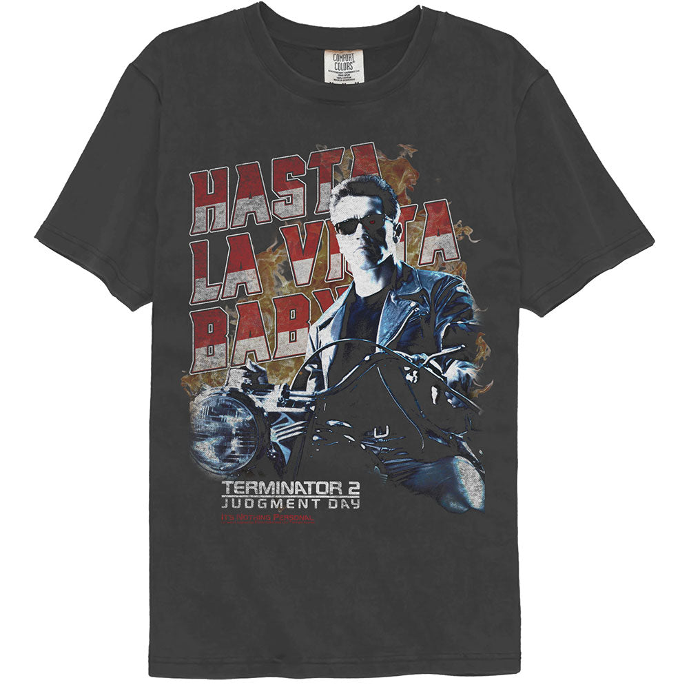 Terminator Hasta La Vista Motorcycle Comfort Colors T-Shirt