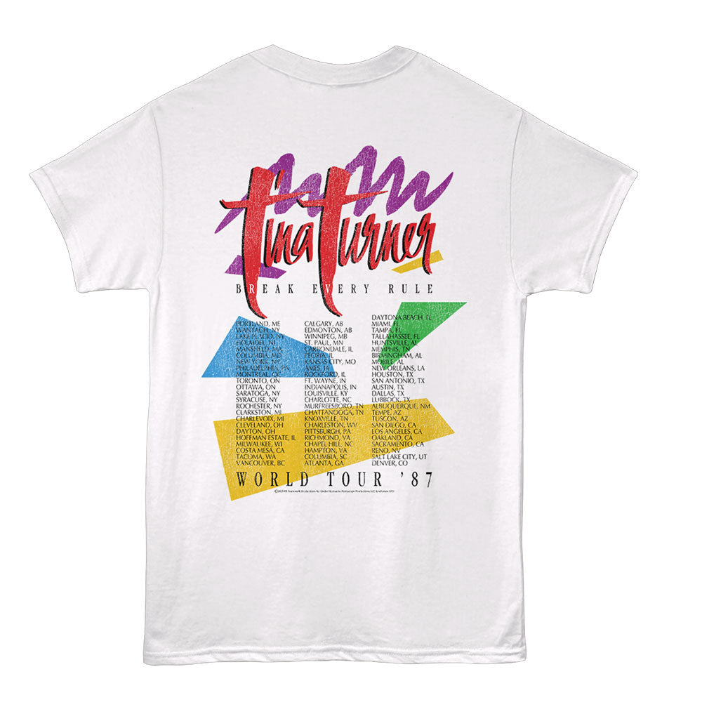 Tina Turner Break Every Rule Tour 87 F B T-Shirt