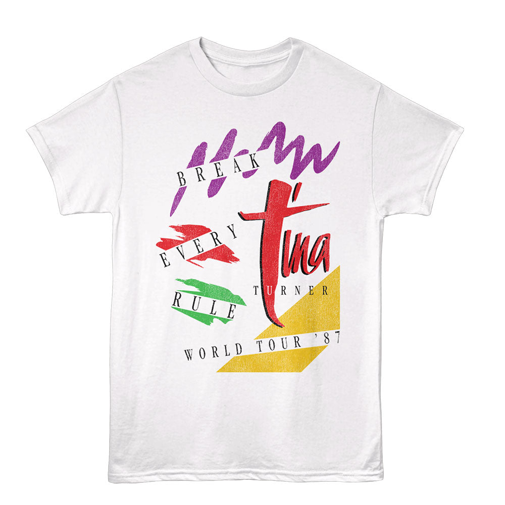 Tina Turner Break Every Rule Tour 87 F B T-Shirt