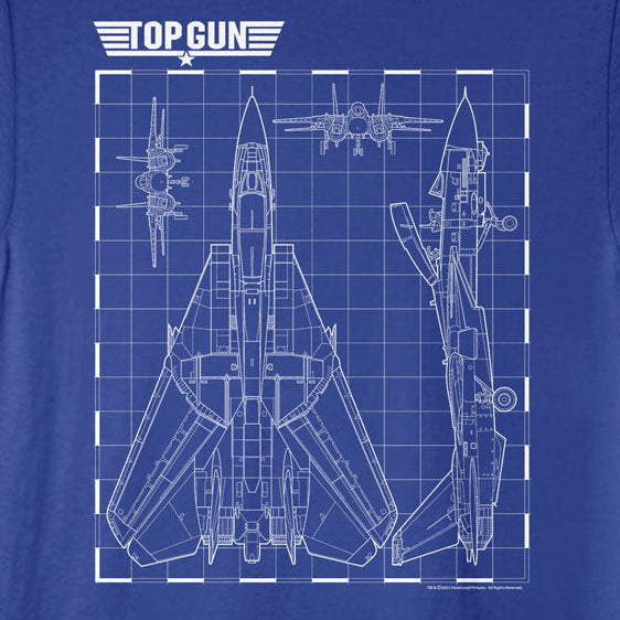 Top Gun Schematics T-Shirt