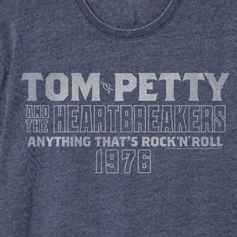 Tom Petty Stacked Text Vintage Wash T-Shirt