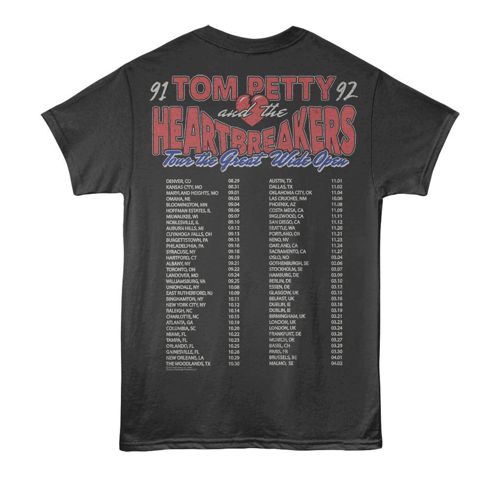 Tom Petty Great Wide Open Tour F B T-Shirt