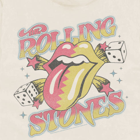 The Rolling Stones Dice and Stars Comfort Colors T-Shirt