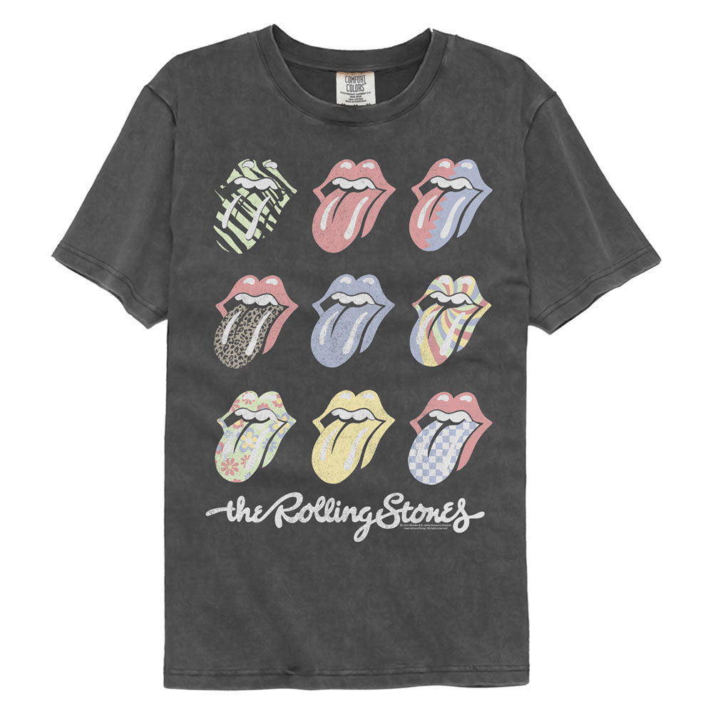 The Rolling Stones Multicolor Tongues Comfort Colors T-Shirt