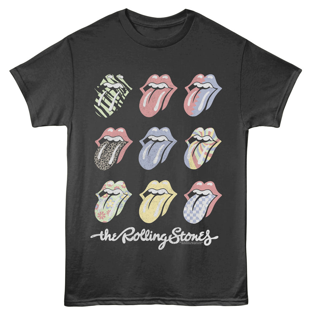 The Rolling Stones Multicolor Tongues T-Shirt