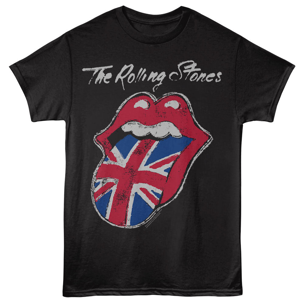 The Rolling Stones Painted UK Tongue T-Shirt