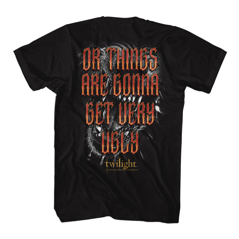 Twilight Upset Quote F B T-Shirt