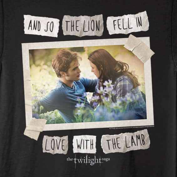 Twilight Lion Lamb Scrapbook T-Shirt