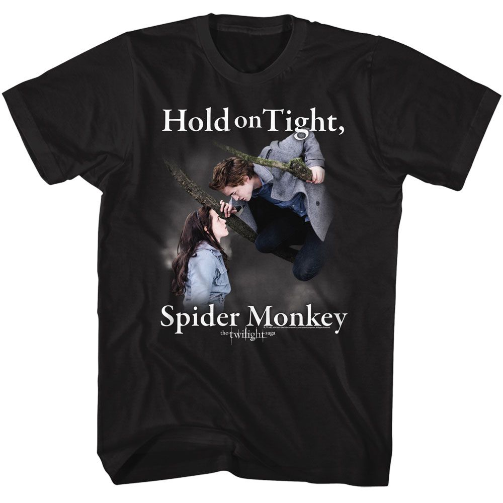 Twilight Hold On Spider Monkey T-Shirt