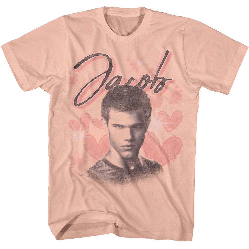 Twilight Jacob Hearts T-Shirt | Blue Culture Tees
