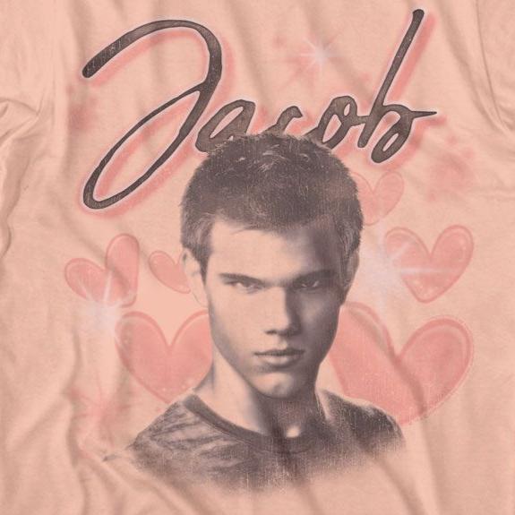 Twilight Jacob Hearts T-Shirt | Blue Culture Tees