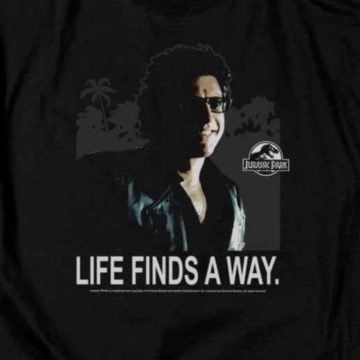 Jurassic Park Life Finds A Way T-Shirt