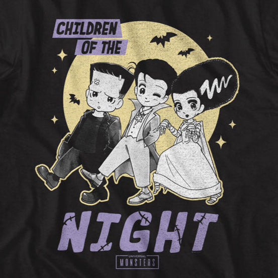 Universal Monsters Children of the Night T-Shirt