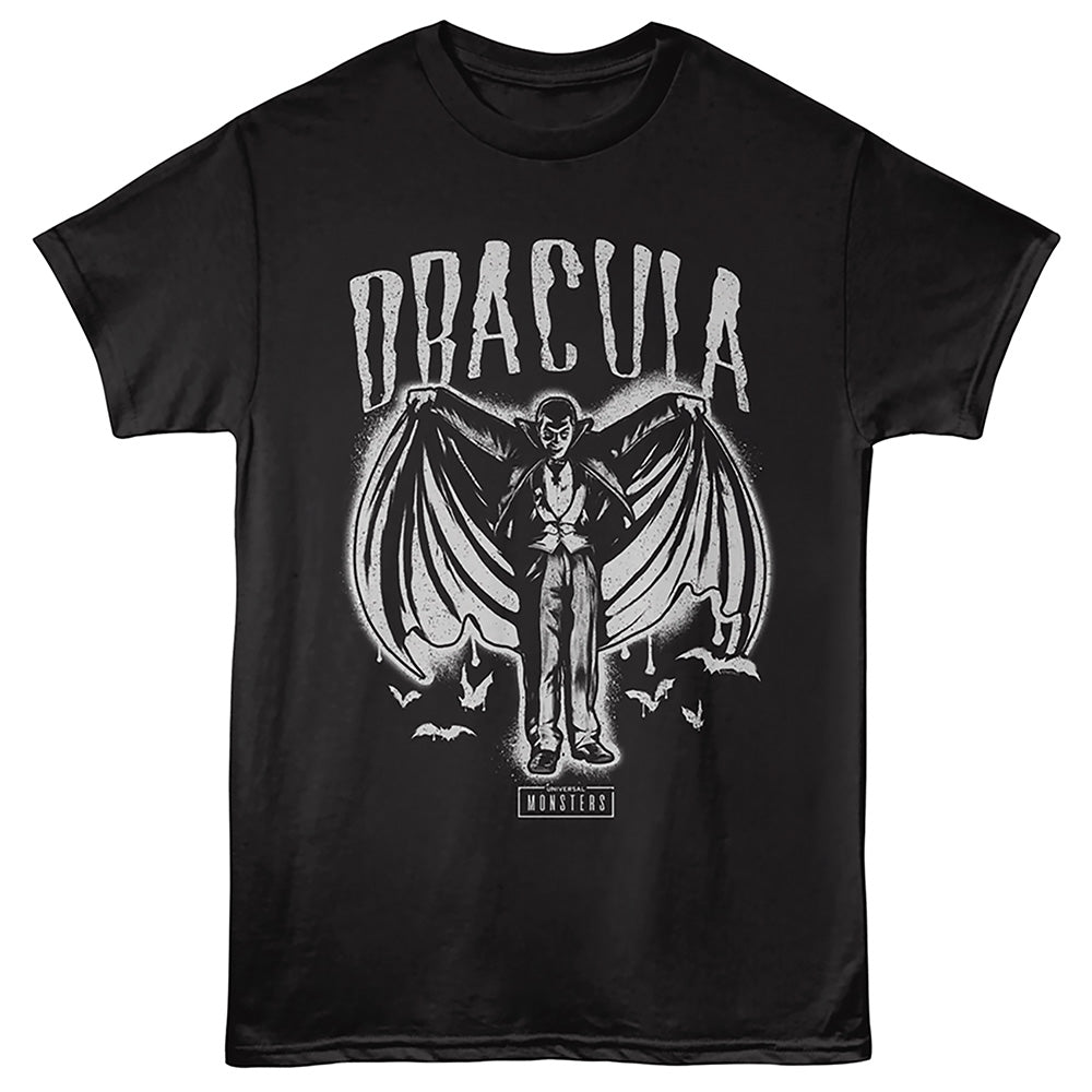 Universal Monsters Dracula Spray Paint T-Shirt